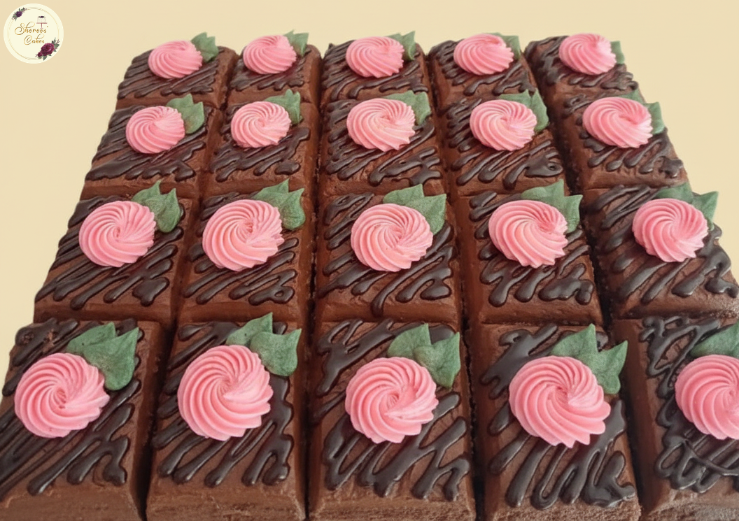 Chocolate Cake Slices