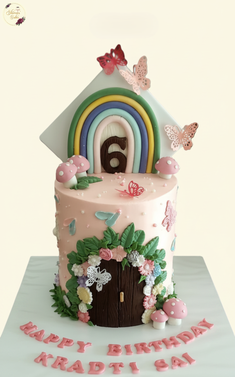 The Fairy Garden Cottage Cake