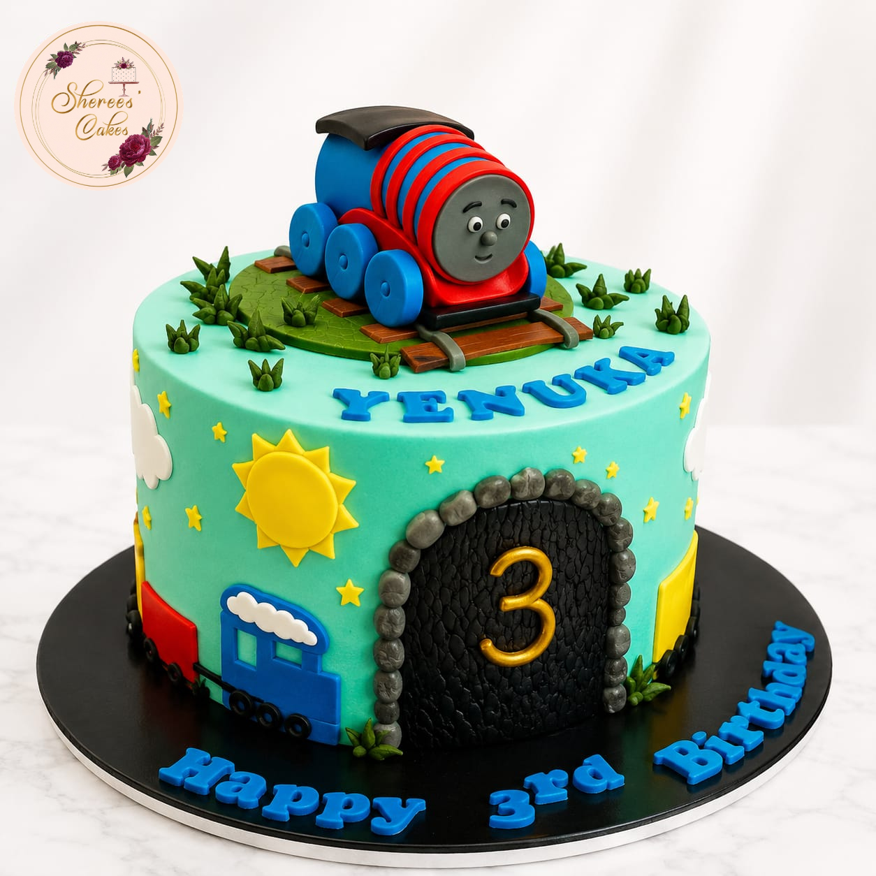 Little Engine Birthday Cake