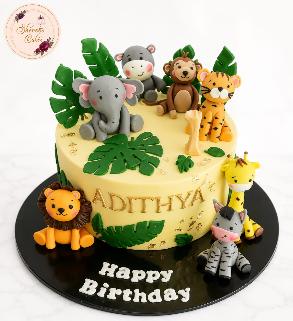 Jungle Friends Adventure Cake