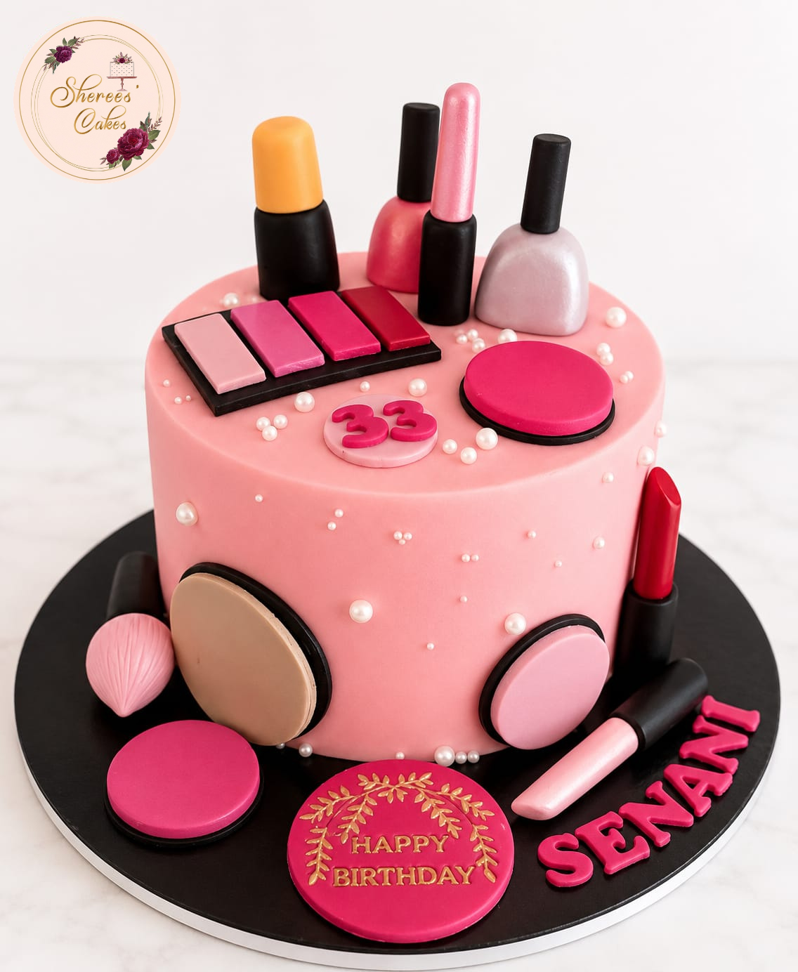 Beauty Essentials Cake