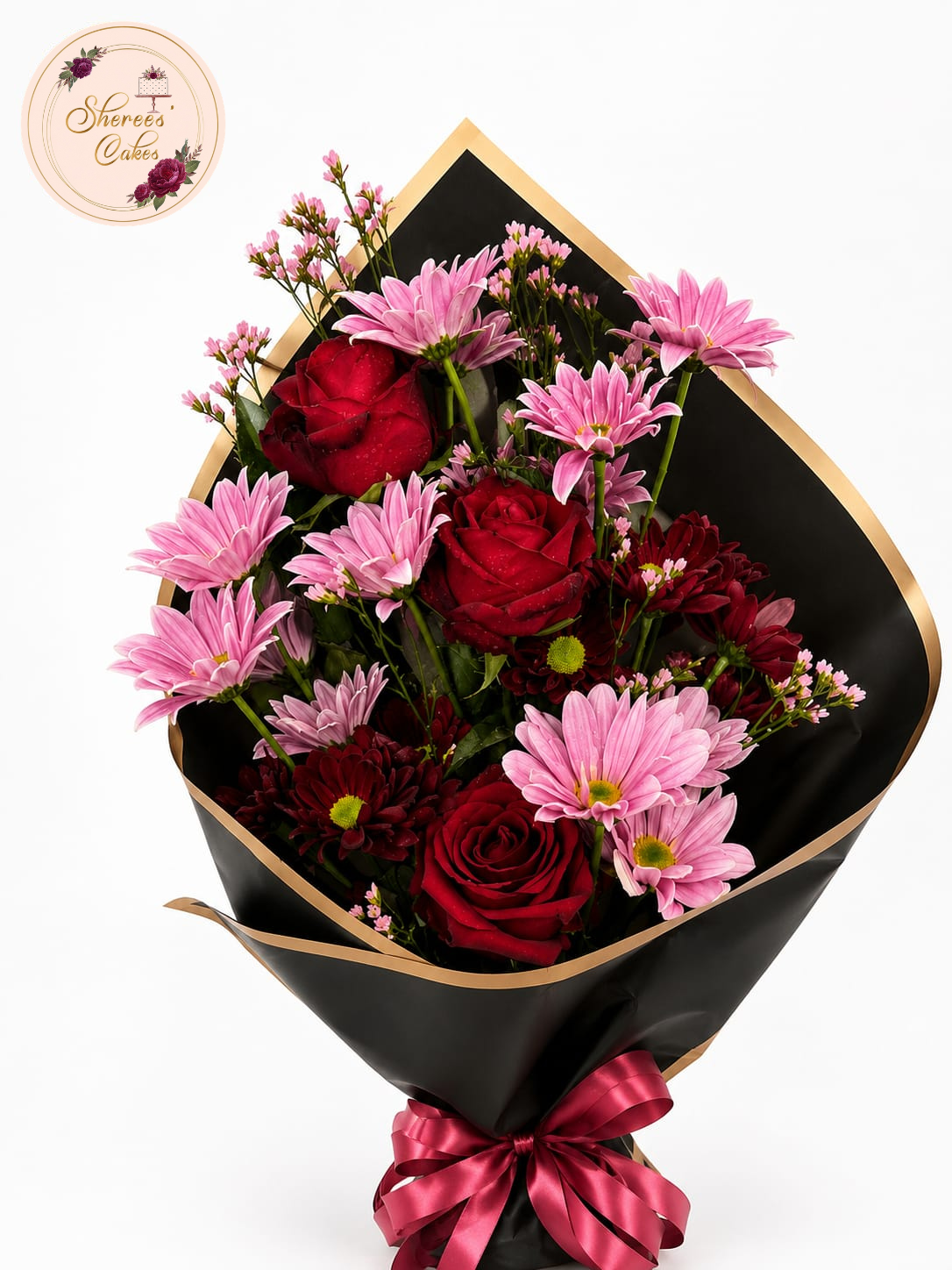 Pink Daisy & Rose Bouquet