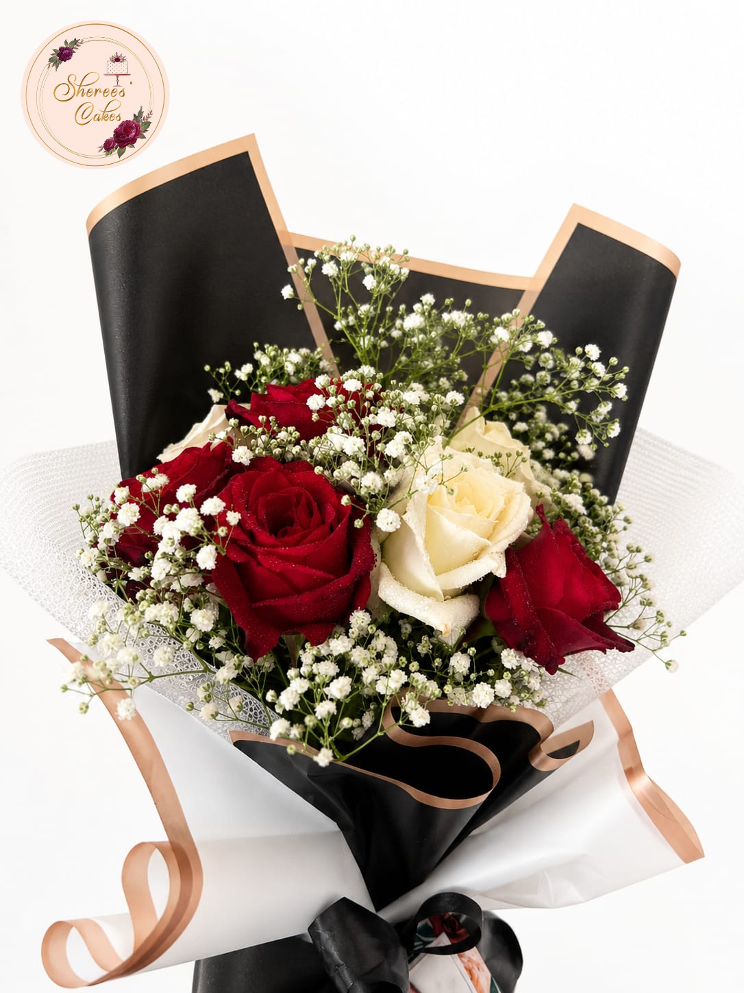 Ivory Ruby Petite Bouquet