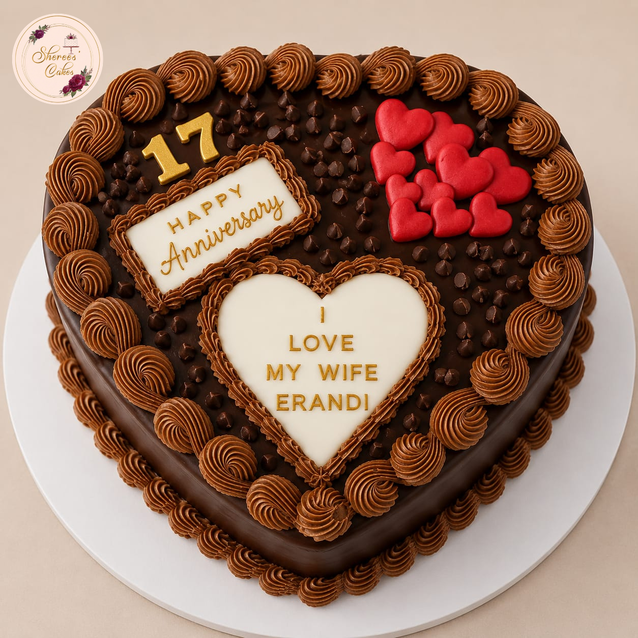 Chocolate Love Story Cake