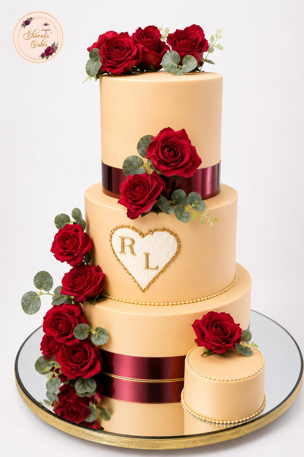 Regal Red Rose Wedding Structure